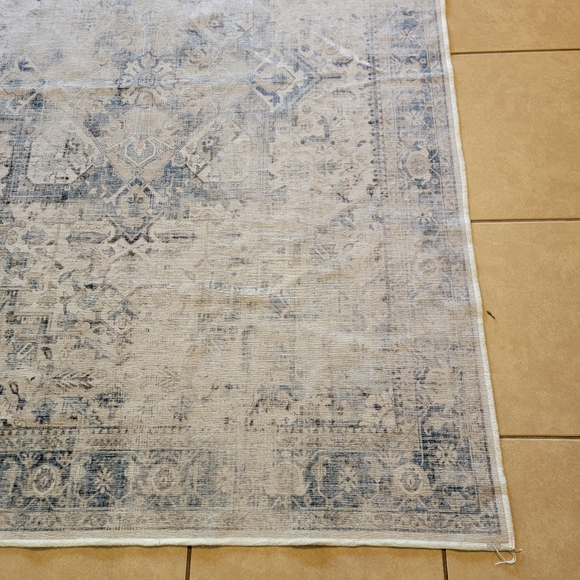 Ruggable Kamran Washable Area Rug 58 in x 80 in No Pad - Picture 3 of 9